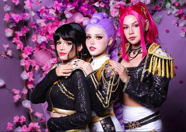 Huntrix from KPOP demon hunters